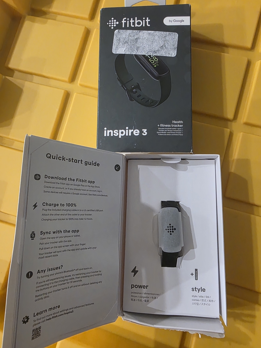 Fitbit Inspire 3 Fitness Tracker - Black